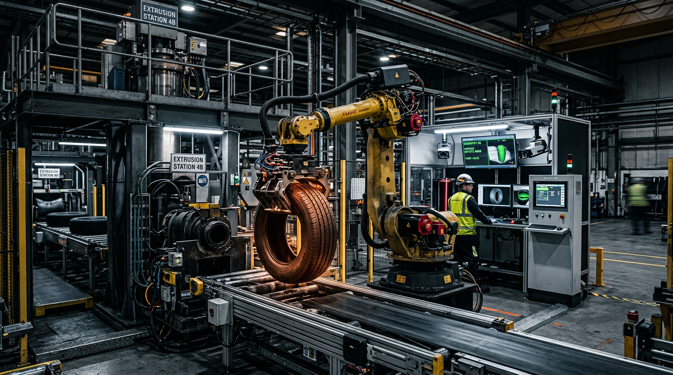 FALCON Automated Tyre Manufacturing